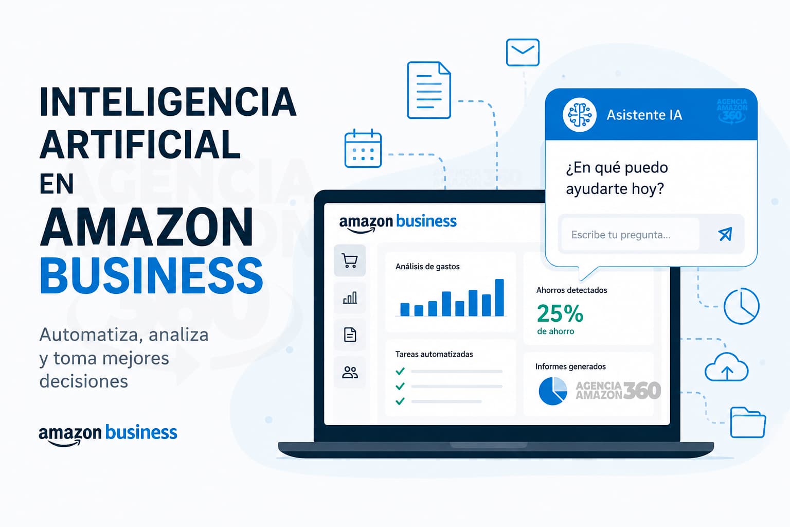 Inteligencia artificial aplicada a Amazon Business para automatizar procesos y tomar mejores decisiones