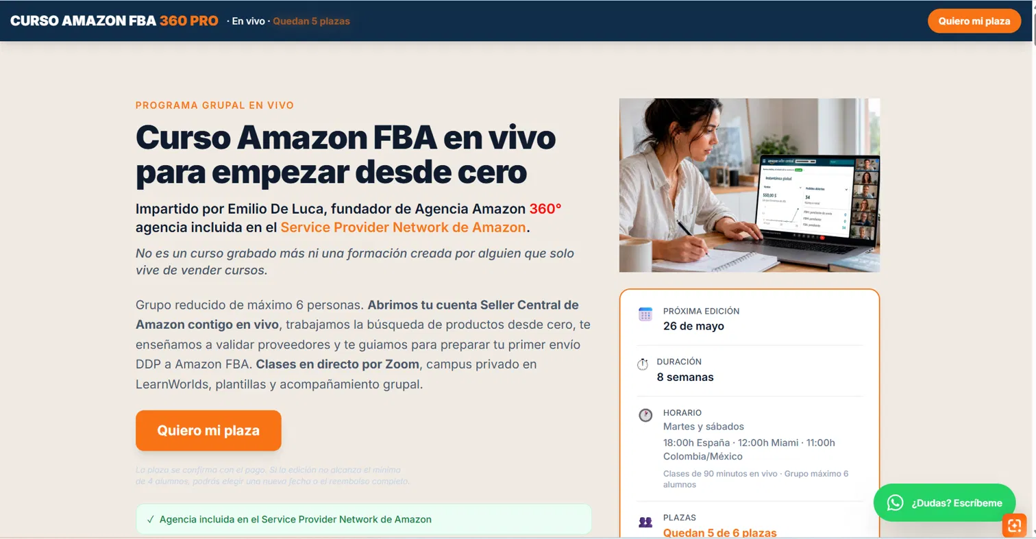 Cursos Amazon FBA