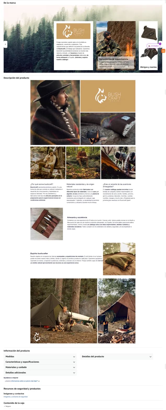 Bushcraft Spain
