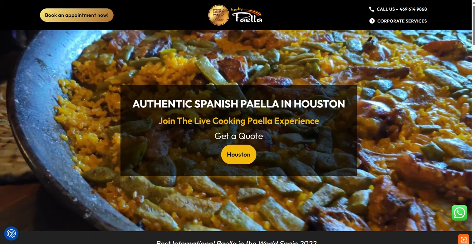 Tasty Paella Houston